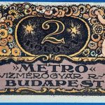 1920.  2 Korona UNC "METRO" vízmérőgyár RT