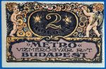1920.  2 Korona UNC "METRO" vízmérőgyár RT