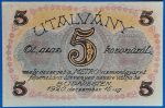 1920.  5 Korona UNC "METRO" vízmérőgyár RT - Image 2