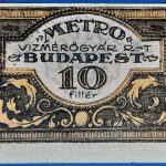 10 fillér UNC "METRO" vízmérőgyár RT