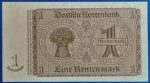 1937.  1 Rentenmark UNC - Image 2