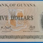 1966-1992.  5 Dollars UNC