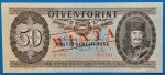 1969.06.30. 50 Forint   UNC "MINTA" perforációval