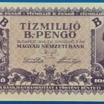 1946.  10.000.000 B.-Pengő UNC