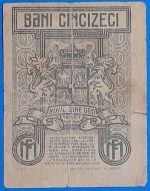 1917.  50 Bani  F - Image 2