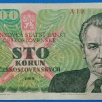 1989. 100 Korun F+