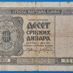 1941. 10 Dinara F