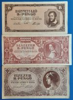 1946.3 db-os B.-Pengősor EF-VF-