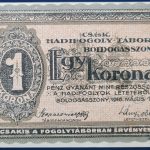 Boldogasszony 1916. 1 Korona UNC