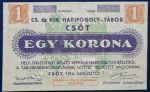 Csót 1916. 1 Korona UNC