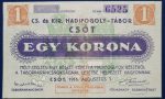 Csót 1916. 1 Korona