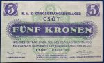 Csót 1916. 5 Korona EF - Image 2