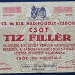 Csót 1916. 10 Fillér AUNC