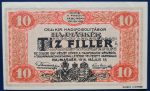 Hajmáskér  1916. 10 Fillér UNC