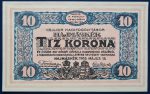 Hajmáskér  1916. 10 Korona UNC