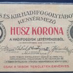 Kenyérmező  1916. 20 Korona AUNC