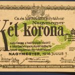 Nagymegyer 1916. 2 Korona UNC