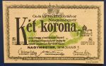 Nagymegyer 1916. 2 Korona UNC