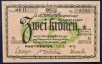 Nagymegyer 1916. 2 Korona UNC - Image 2