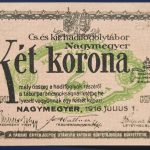 Nagymegyer 1916. 2 Korona UNC