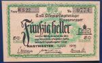 Nagymegyer 1916. 50 Fillér UNC - Image 2