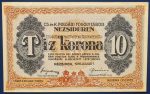 Nezsideren 1916. 10 Korona UNC
