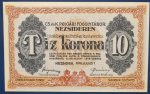Nezsideren 1916. 10 Korona UNC