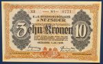 Nezsideren 1916. 10 Korona UNC - Image 2