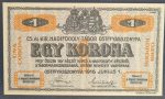 Ostffyasszonyfa 1916. 1 Korona UNC