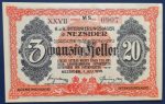 Nezsideren 1916. 20 Fillér UNC - Image 2