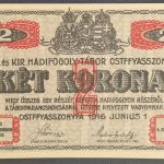 Ostffyasszonyfa 1916. 2 Korona UNC