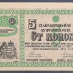 Ostffyasszonyfa 1916. 5 Korona UNC