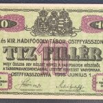 Ostffyasszonyfa 1916. 10 Fillér UNC