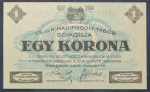 Somorja 1916. 1 Korona UNC