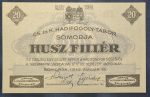 Somorja 1916. 20 Fillér UNC