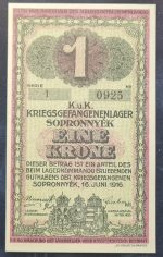 Sopronnyék 1916. 1 Korona UNC - Image 2