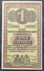 Sopronnyék 1916. 1 Korona UNC kemény papíron - Image 2