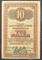 Sopronnyék 1916. 10 Fillér UNC