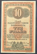 Sopronnyék 1916. 10 Fillér UNC