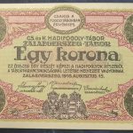 Zalaegerszeg 1916. 1 Korona UNC
