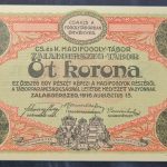 Zalaegerszeg 1916. 5 Korona UNC