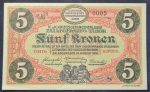 Zalaegerszeg 1916. 5 Korona UNC - Image 2