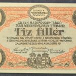 Zalaegerszeg 1916. 10 Fillér UNC