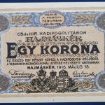 Hajmáskér 1916. 1 Korona