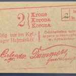 Hajmáskér  1916. 2 Korona UNC