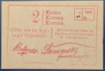 Hajmáskér  1916. 2 Korona UNC