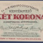 Kenyérmező  1916. 2 Korona UNC