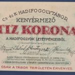 Kenyérmező  1916. 10 Korona UNC