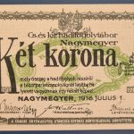 Nagymegyer 1916. 2 Korona UNC