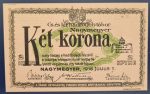 Nagymegyer 1916. 2 Korona UNC